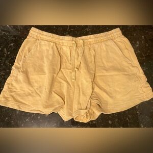 Yellow old navy shorts